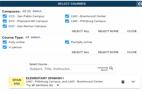 LMC Select Courses